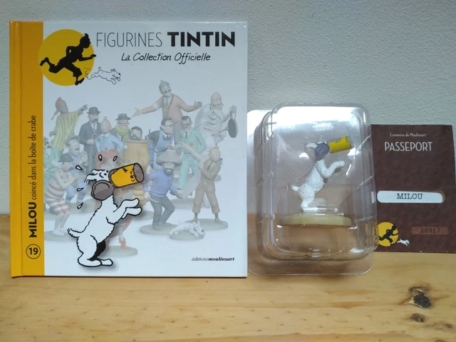 Milou coincé dans la boîte de crabe. 19 (2012) - Tintin