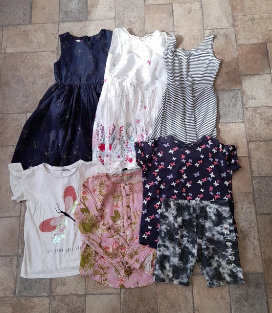 Girls Summer Dress/Tops Clothes Bundle Age 7-8 Yrs.John lewis.Next.Friends.7 💕