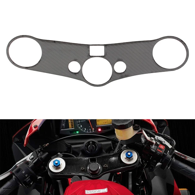 Adesivo protezione manico look carbonio per Honda CBR 600 CBR600RR 07-17