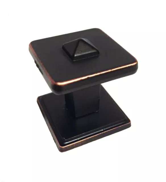 Oil Rubbed Bronze Kitchen Cabinet Drawer Closet Knob Pull Handle Hardware