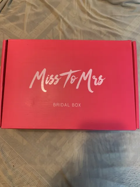 Miss To Mrs - Bridal Box Gift Items (Contents in photos!) Brand New