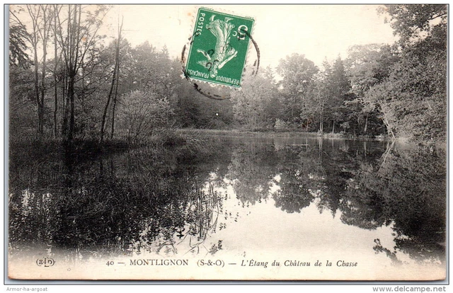 95 MONTLIGNON - l'etang du CHATEAU de la chasse