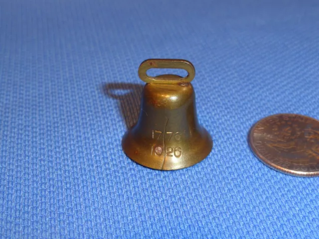 Antique 1926 Miniature Metal Liberty Bell