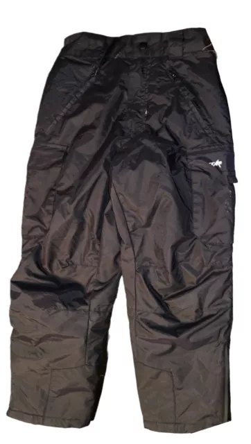 SkiGear Black Snow Ski Pants Youth Size Small Kids Boys Girls Unisex 2