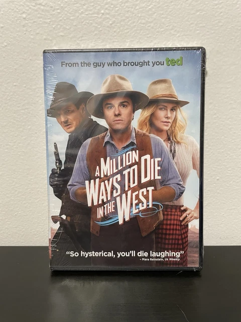A MILLION WAYS to Die in the West DVD NEW SEALED Widescreen Seth