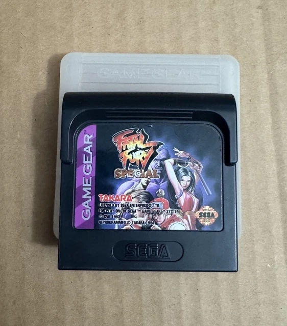 Jeu Fatal Fury Special - Cartouche Seule Pour Sega Game Gear - Bon état - éditeur SEGA