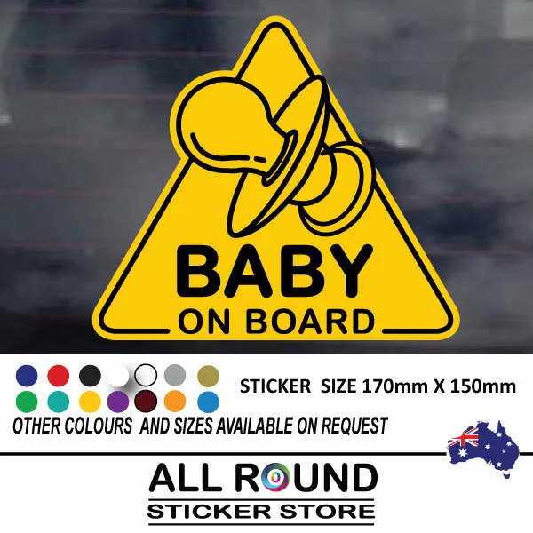 Baby on board DUMMY my family sticker popular  car  Sticker Decal Cute Girl Girl
