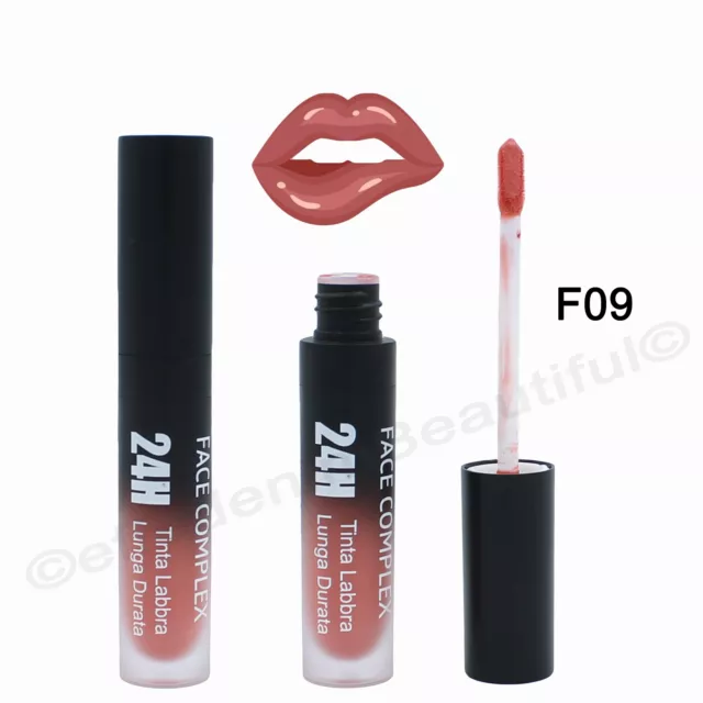 3 Tinta Labbra 24H Rossetto Liquido lunga Durata Face Complex liquid lipstick 3x 3