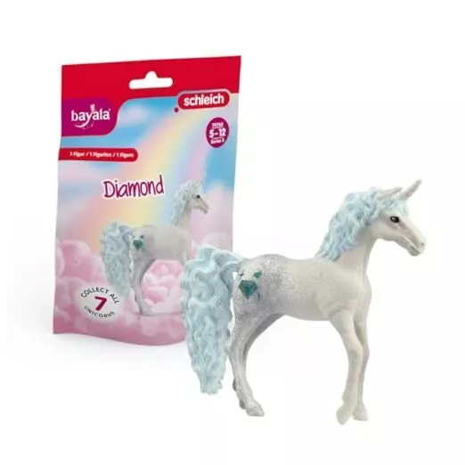 SCHLEICH bayala, Unicorn Toys for Girls and Boys, Collectible Unicorn Gemstone