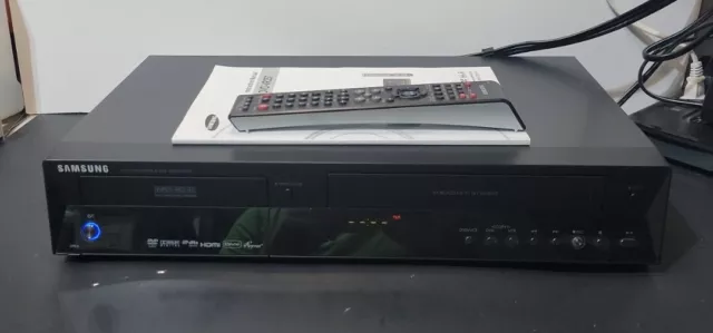 Samsung DVD-VR357 VHS-DVD Recorder W/ Remote, Manuals (For Parts/Repair) READ
