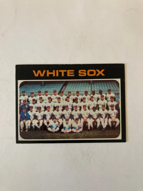 1971 CHICAGO WHITE SOX Team Card-Topps Set Break-Baseball Card#289