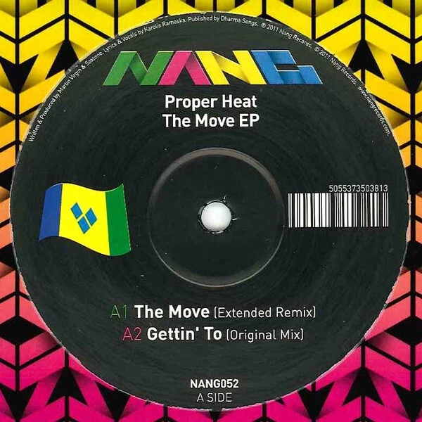Proper Heat - The Move EP - New Vinyl Record 12 - A4593z