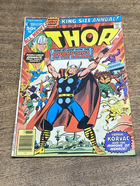 Mighty Thor Annual Vol. 1 No. 6 King-Size Annual ~by Marvel Comics 1977