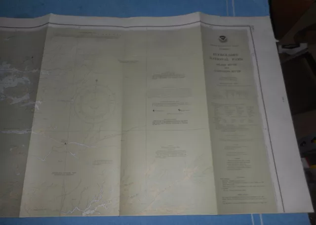 NOAA Nautical Chart 11432 Everglades National Park Shark To Lostmans River 1979 2