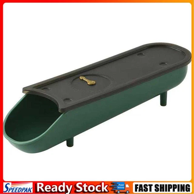 Egg Holder Automatic Rolling Egg Storage Box Home Kitchen Gadgets (Green)