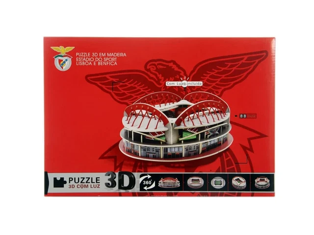 Puzzle 3D Football Stade SL BENFICA (Estádio da Luz) NOUVEAU SCELLÉ