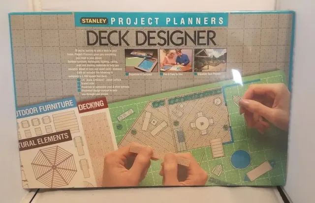 Stanley Project Planners Mazo Diseñador De Colección 1988 Nuevo Sellado