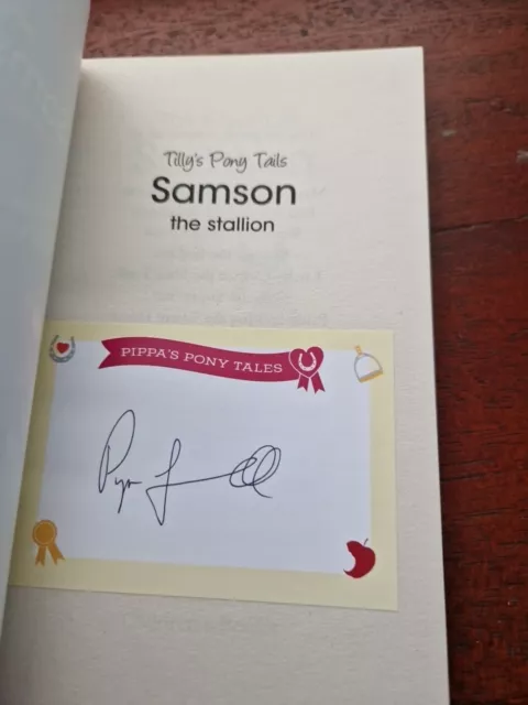 LIVRE 4 TILLY'S Pony Tales Samson l'étalon PIPPA FUNNELL livre de ...
