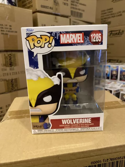 Funko Pop : Marvel X-Men Wolverine Christmas #1285 (In Hand)