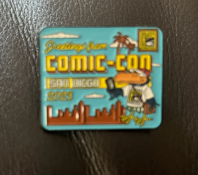 2023 SAN DIEGO Comic Con SDCC Event Attendee Enamel Pin New In Bag 6.