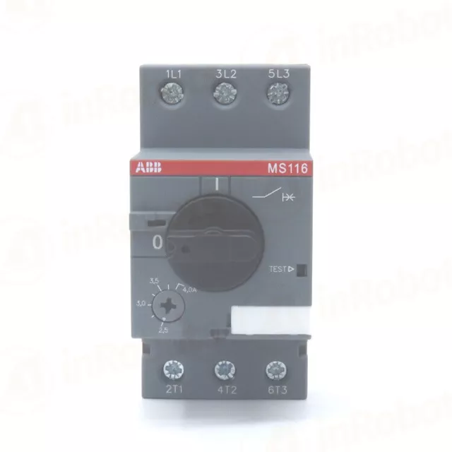ABB MS116-2.5 Manual Motor Starter 1.6-2.5A 1SAM250000R1007