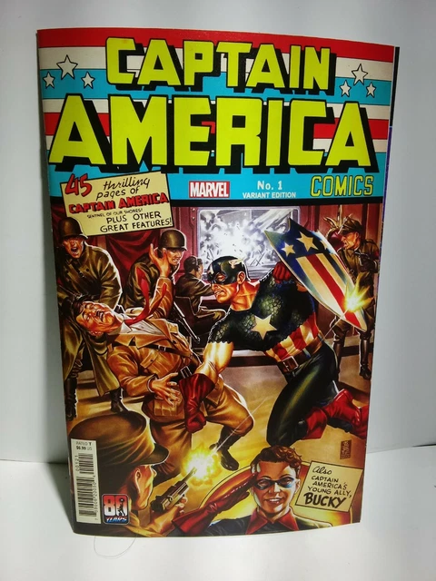 Captain America Anniversary Tribute #1 Brooks Variant Marvel Comics  HOT