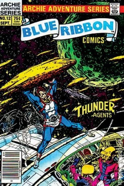 Blue Ribbon Comics #12 FN/VF 7.0 1984 Stock Image