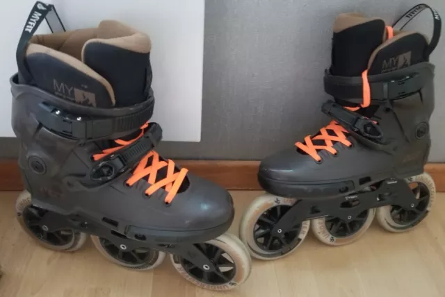 Roller Powerslide next brown 125 / pointure 44-45