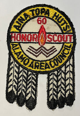 OA Lodge 60 Aina Topa Hutsi Honor Scout Patch  Texas Boy Scout MH0