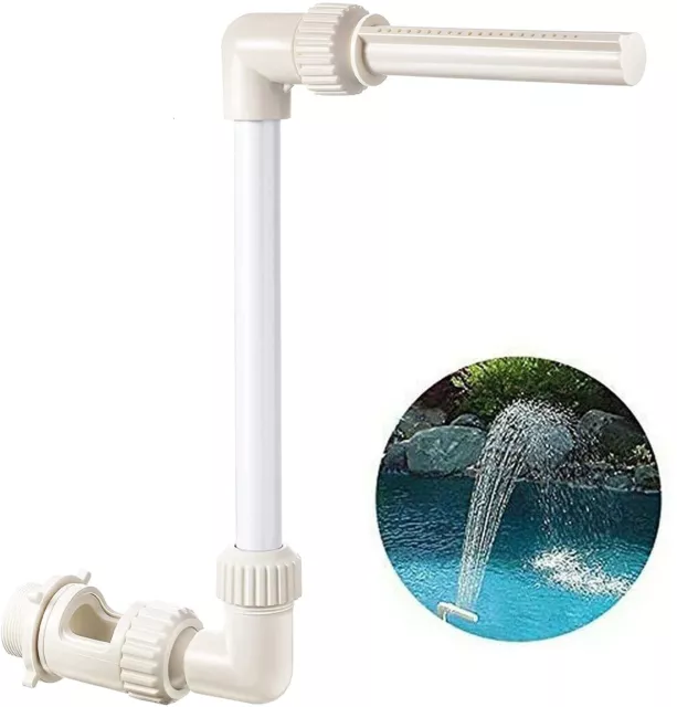 Pool Waterfall Fountain Spary Water with Adjustable Fun Sprinklers Swimming P...