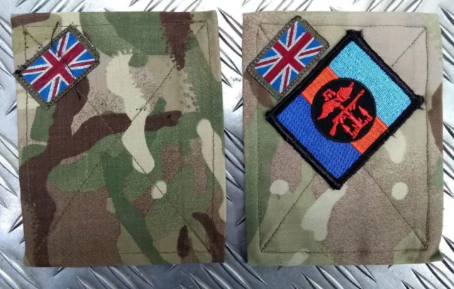 MTP Blanking Patches with Joint Forces Command TRF Patch Genuine British Army