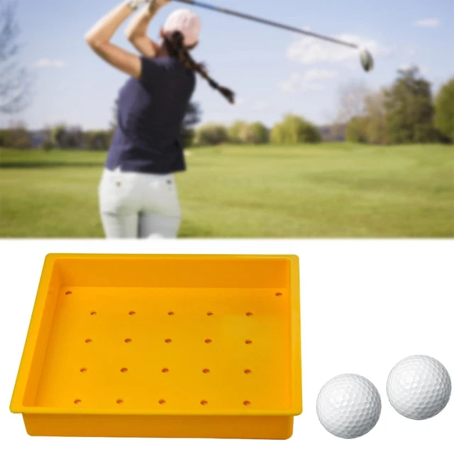 CONTAINER GOLFBALLS DRIVING Range Golf Ball Tray Holder Holding 30