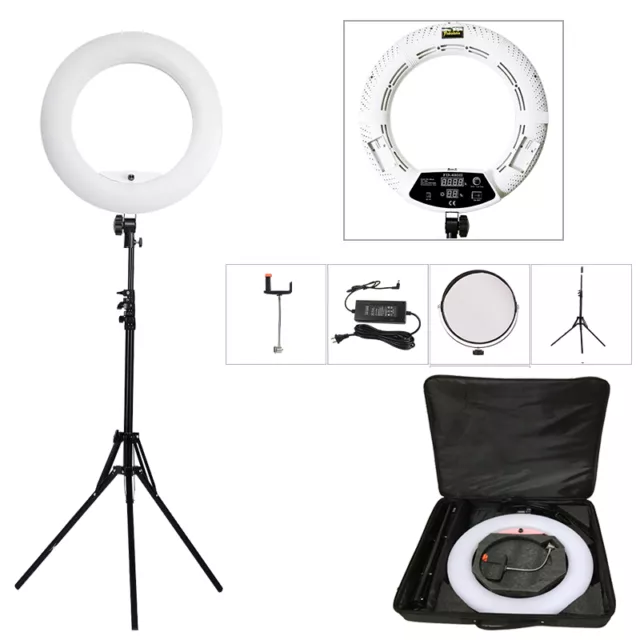 Yidoblo 96W FD-480II Dimmable LED Ring Beauty Light For Cellphone Selfie Webcast