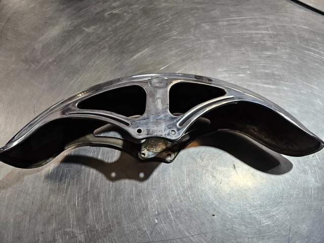 81-83 Yamaha Xv750 Virago Front Fender Splash Mud Guard Arch 4Xy-21501-00-93 Oem