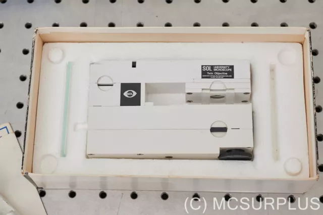 The Open University McArthur Microscope with some slides (seems complete) 3