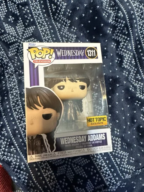 Funko Pop Television Wednesday Wednesday Addams #1311 Hot Topic Exclusive