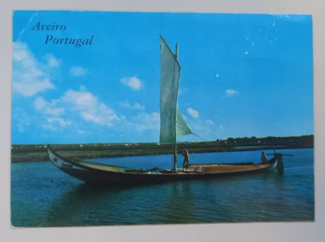Postkarte, Ansichtskarte AK Portugal gelaufen mit Briefmarke