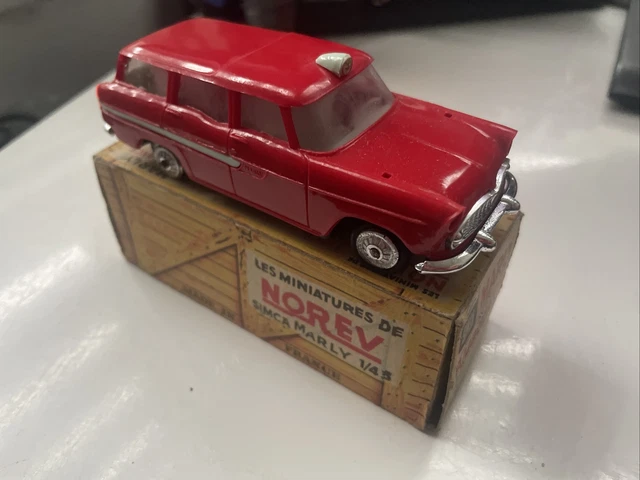 Miniature Norev Simca Marly Ambulance - Réf 41 (Occasion)