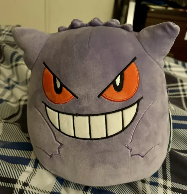 Pokemon Squishmallows Gengar Plush Toy NEW With Tags.