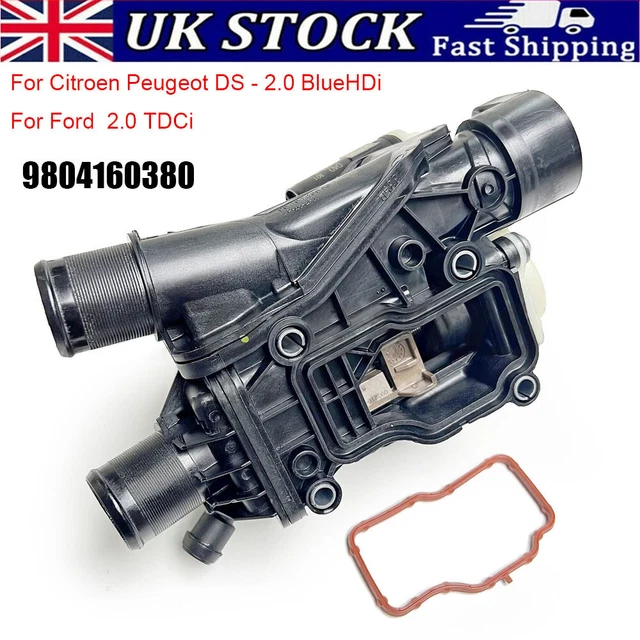 Boîtier Refroidisseur EGR + Joint FanPaYY - Compatible Peugeot, Citroën, Ford - Alu/Zinc - Direct Fit