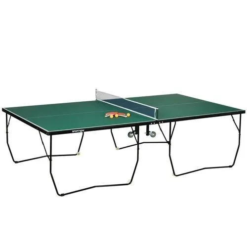 Folding Table Tennis TeSPORTNOW 9FT  8 Wheels Ideal for Indoor Fun 1y Warranty