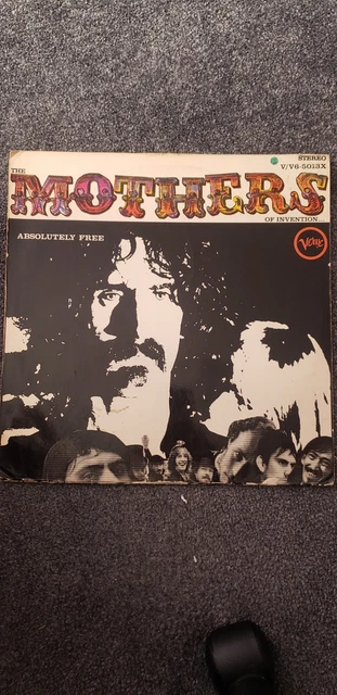 米LP Mothers Of Invention Absolutely Free V5013 VERVE /00400 The Mothers Of Invention Absolutely Free Vinyl Verve 1967 V