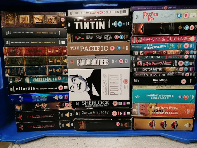 BBC ITV CHANNEL 4 SKY DVD Box Set TV Series and Movies Job Lot ...