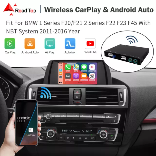 BMW NBT Apple Carplay Android Auto Interface Adapter F30 F10 F25 F15 Wireless