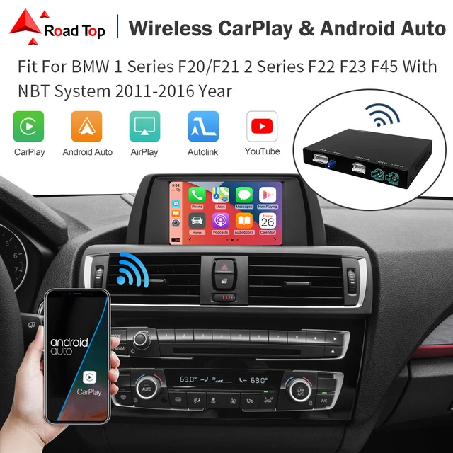 BMW WIRELESS CARPLAY Android Auto Interfaccia Nbt Entrynav F10 F30 F25