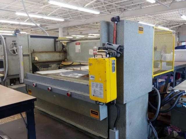 Herman Schwabe Die Cutting Press 110 Ton Model Rh-110