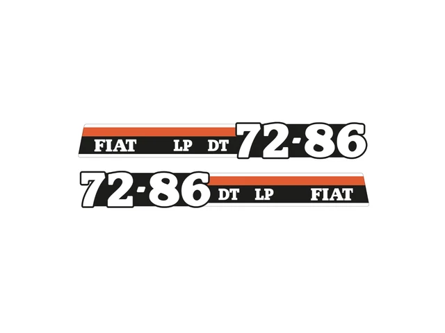 Adesivi E Decalcomanie Per Trattore Fiat 140-90 Turbo DT – Set Decorativo Personalizzato - Foto 6