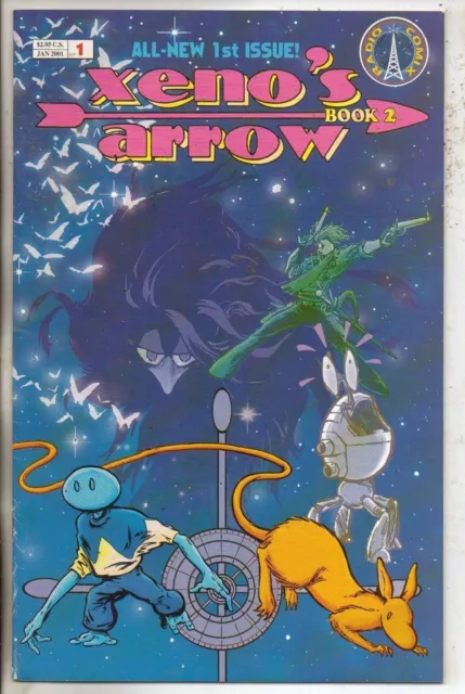 Cup O`Tea Studios Xenos Arrow Book 2 #1 January 2001 VF+