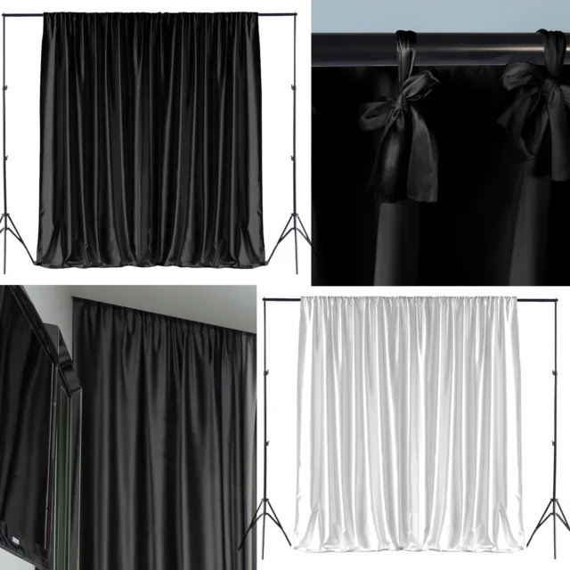 Polyester Backdrops Wedding Stage Drape Curtains Photography Background Curtain