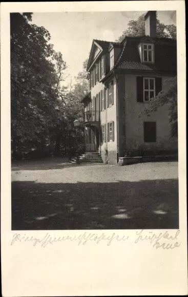 Foto Ak Jena in Thüringen, Blick auf Hauseingang mit Treppe - 3843699